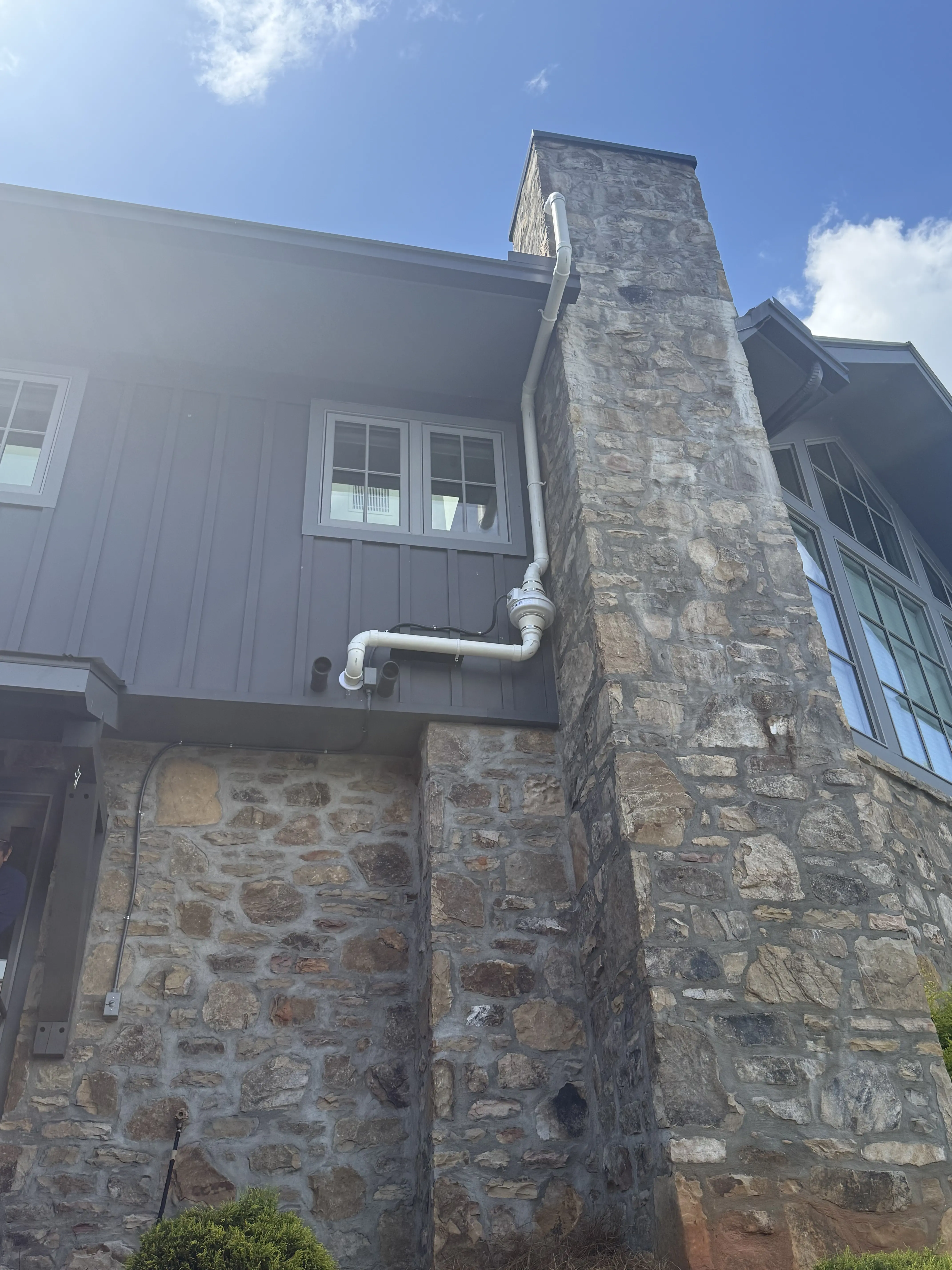 radon mitigation interior exterior