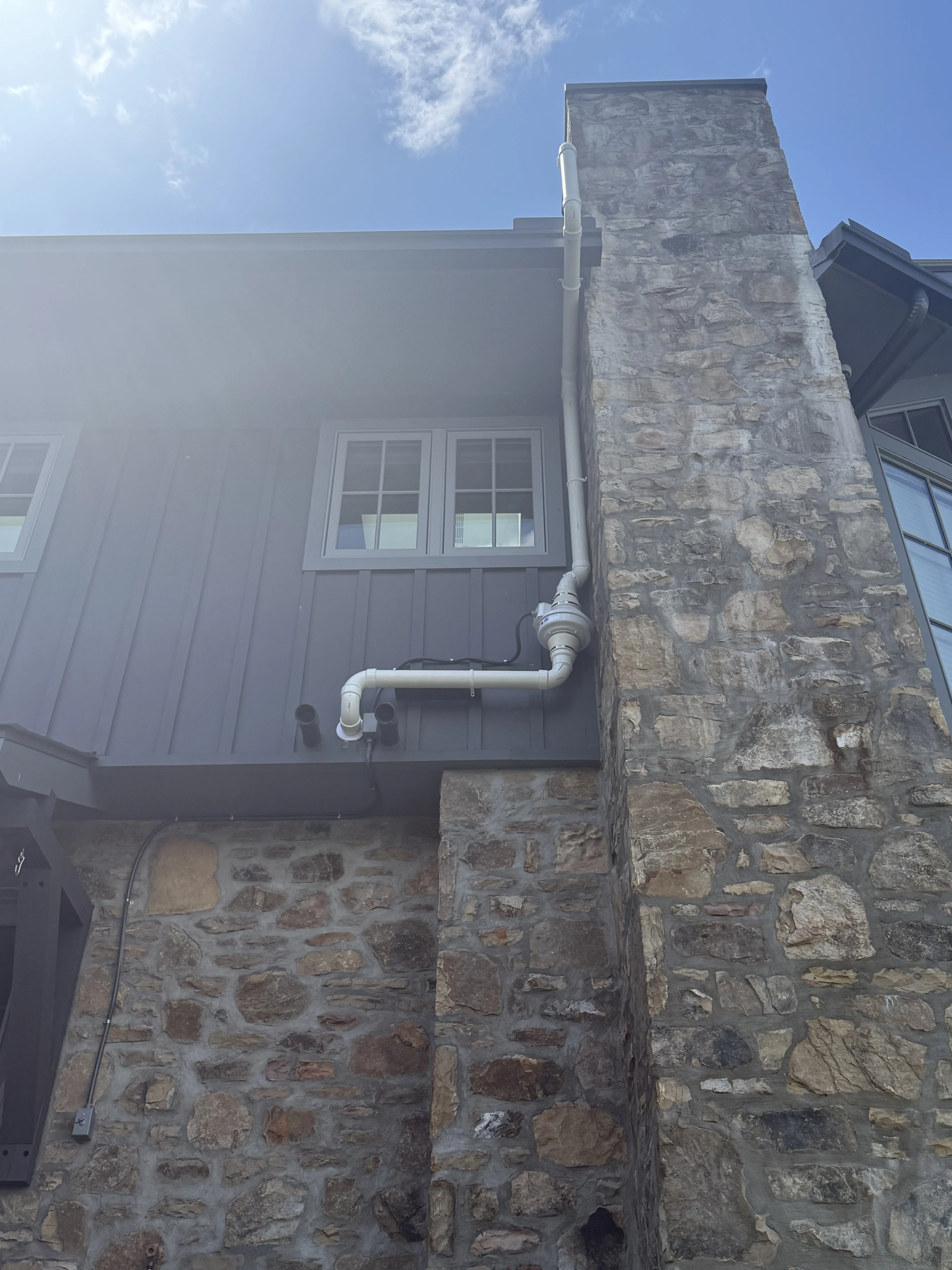 radon mitigation interior exterior